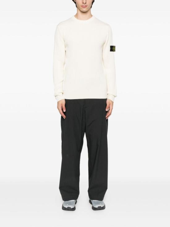 25FW 스톤 아일랜드 스웨터 5100053 S00C2V0093 White - STONE ISLAND