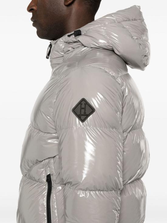 25FW 에르노 글로스 봄버 다운 자켓  PI001133U 12220Z9406 Grey - HERNO