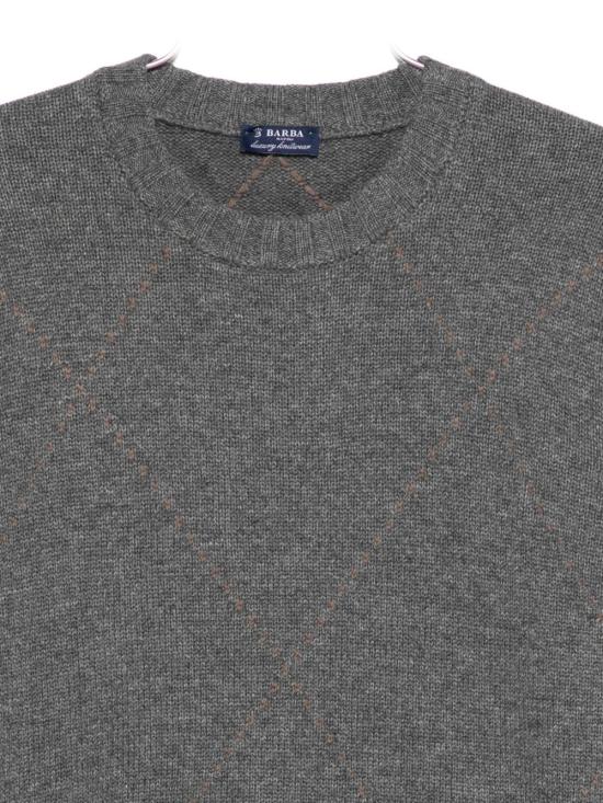 25FW 발바 스웨터 1965313556 072 Grey - BARBA