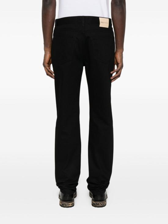 25FW 알렉산더 맥퀸 데님 팬츠 847587 QYAAC1000 Black - ALEXANDER MCQUEEN