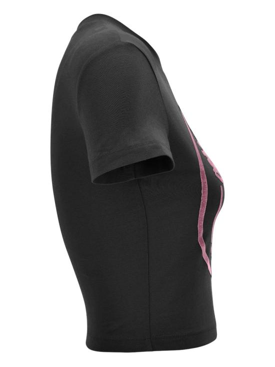 25FW 베르사체 반팔 티셔츠 79HAHE04CJ02E 899 Black - VERSACE