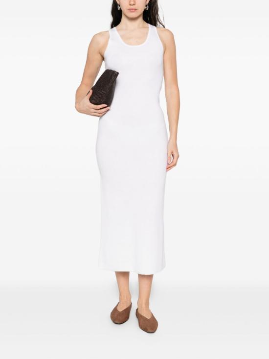 25FW 막스마라 미디 원피스 2521326031600 022001 White - MAX MARA