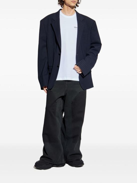 25FW 베르사체 반팔 티셔츠 79GAHE10CJ00E 003 White