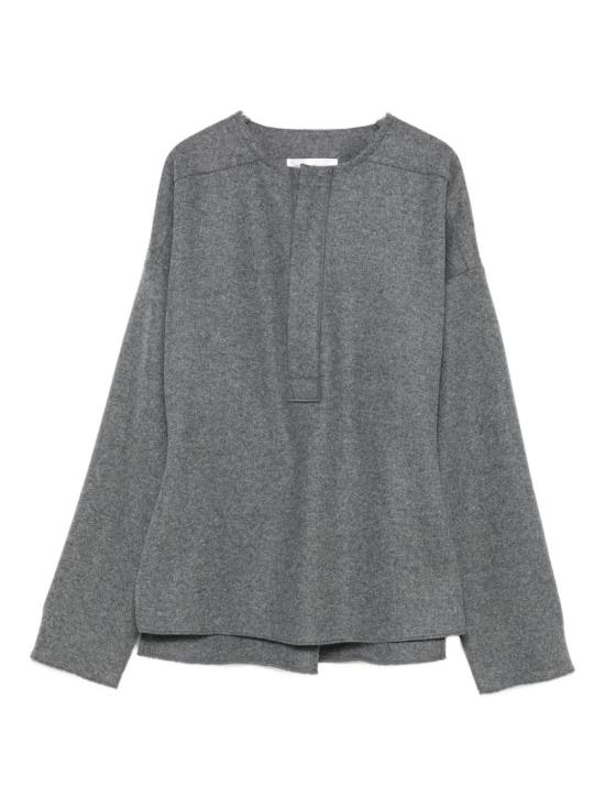 25FW 빅토리아 베컴 가디건 1425WTP006912A MIDGREYM Grey