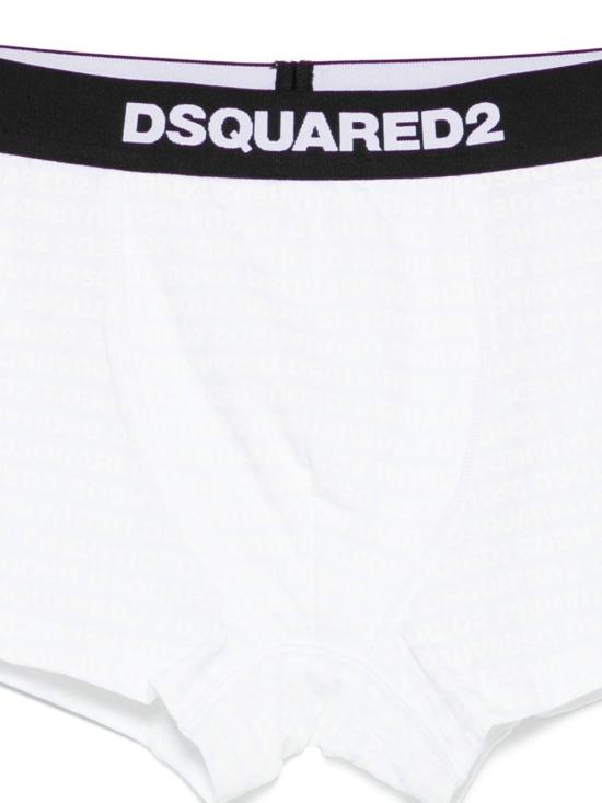 25FW 디스퀘어드2 라운지 웨어 D9LDC5510 100 White - DSQUARED2