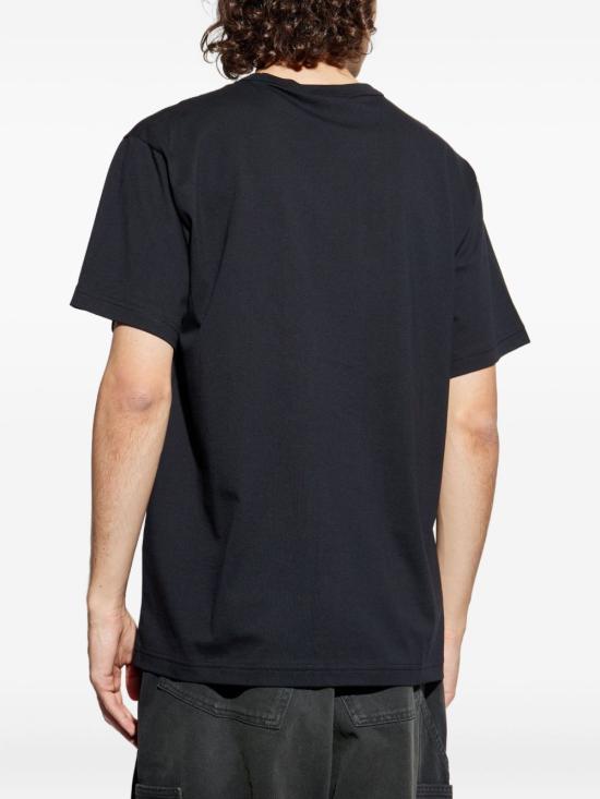 25FW 베르사체 반팔 티셔츠 79GAHE06CJ00E 899 Black - VERSACE