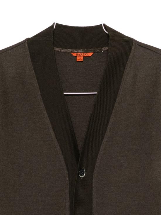 25FW 바레나 가디건 MAU52770458 380 Green - BARENA
