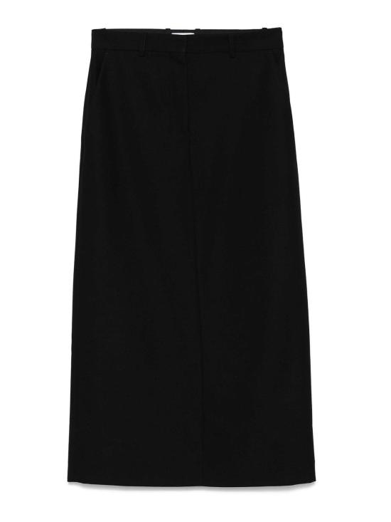  토템 미디 스커트 251WRB4288FB0026001 BLACK
