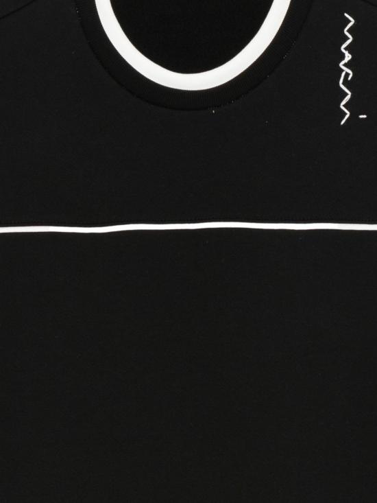 25FW [키즈] 마르니 니트/스웻셔츠 M01574M00V0 0M900 Black - MARNI