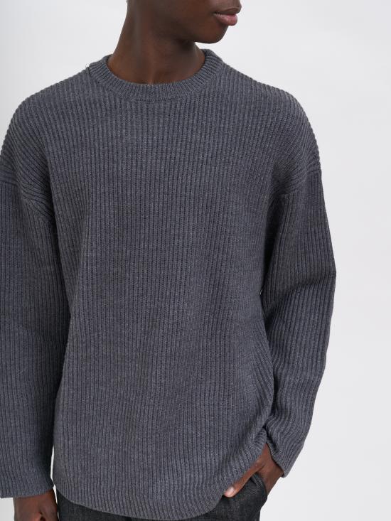 25FW 엔타이어 스튜디오 스웨터 MUNU2511065CN Grey - ENTIRE STUDIOS