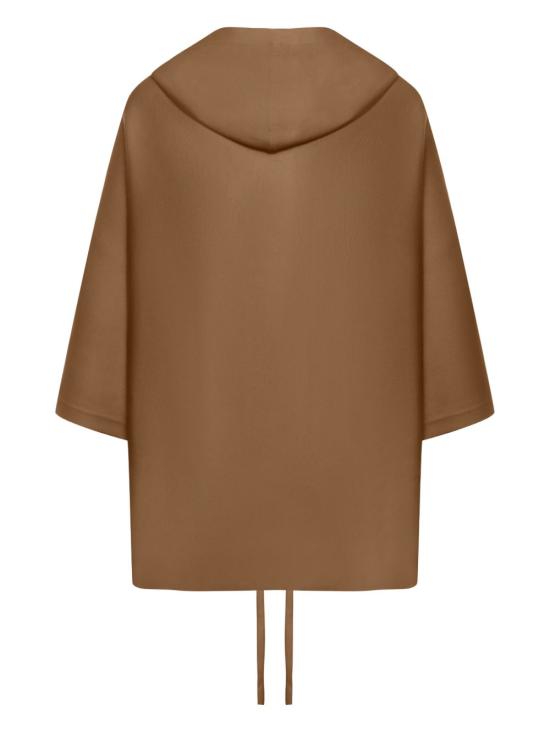25FW 막스마라 브라운 후드 오픈 프론트 가디건 2521346041600 022004 Brown - MAX MARA