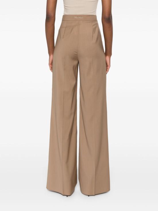 25FW 막스마라 스트레이트 팬츠 2521136121600 204010 Brown - MAX MARA