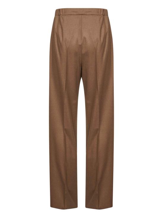 25FW 막스마라 스트레이트 팬츠 2521136181600 257005 Brown - MAX MARA