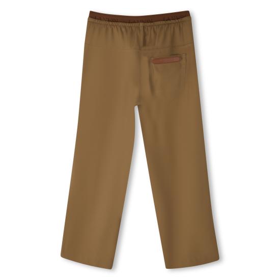 25FW [키즈] 랑방 스트레이트 팬츠 N30275 585 Brown - LANVIN