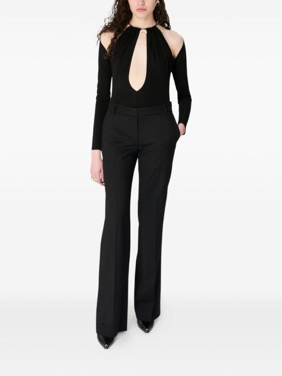 25FW 마린세르 긴팔 티셔츠 WTO459A CJER0082BK99 Black - MARINE SERRE