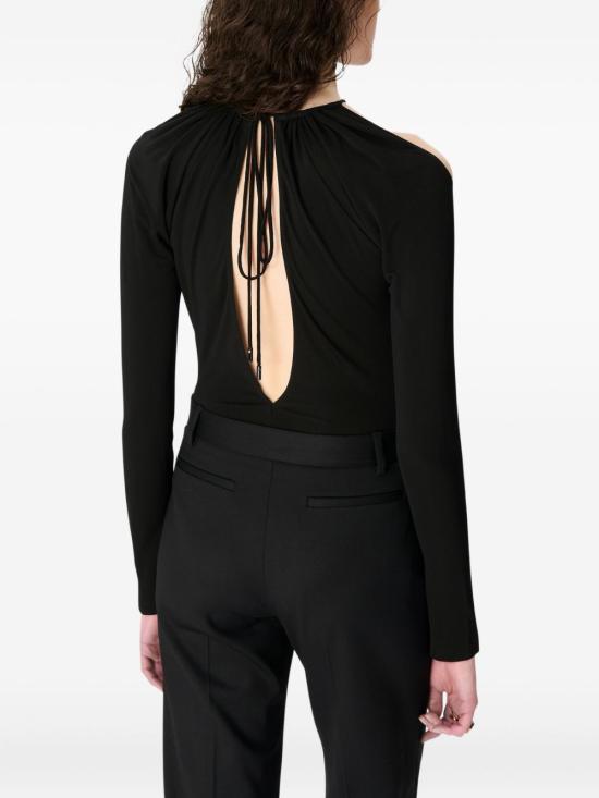 25FW 마린세르 긴팔 티셔츠 WTO459A CJER0082BK99 Black - MARINE SERRE