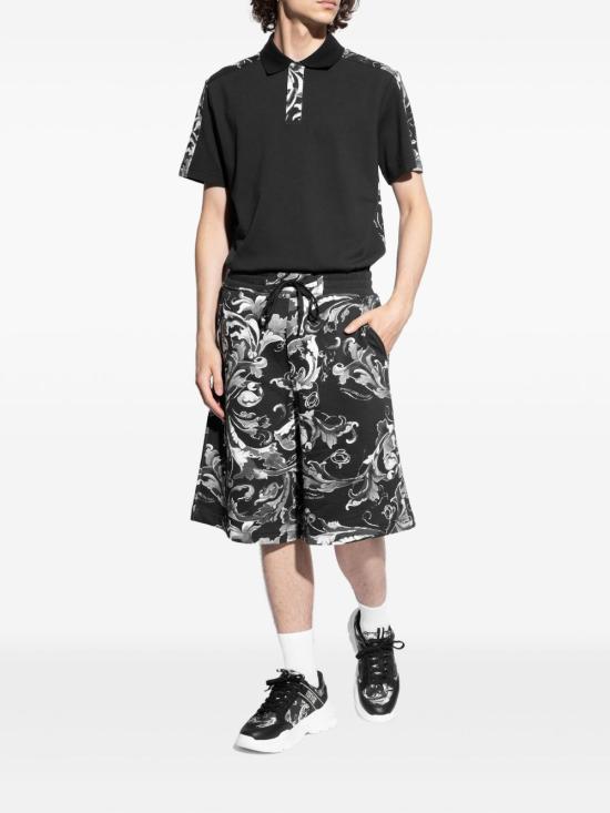 25FW 베르사체 스니커즈 79YA3SC2ZSC85 U23 Black - VERSACE