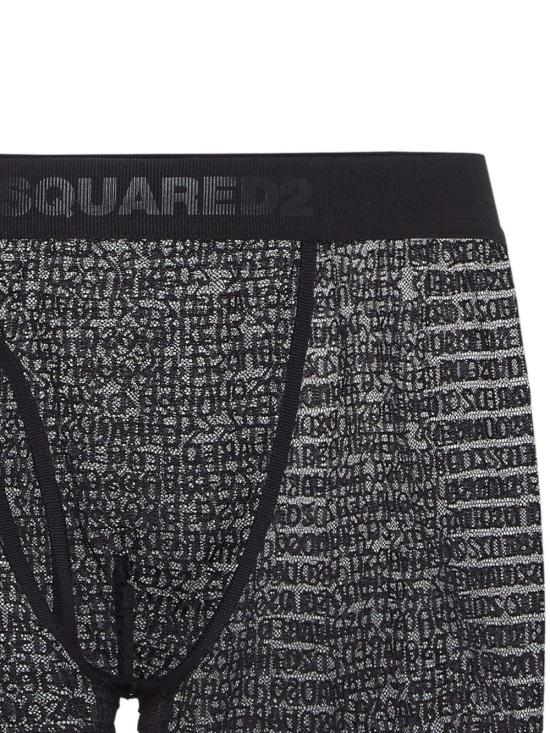 25FW 디스퀘어드2 라운지 웨어 D9LCD5750 001 Black - DSQUARED2