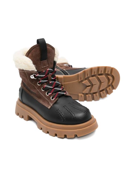 25FW [키즈] 디스퀘어드2 미들 부츠 81535 Brown - DSQUARED2