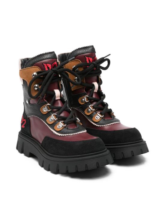 25FW [키즈] 디스퀘어드2 미들 부츠 81515 3 Bordeaux