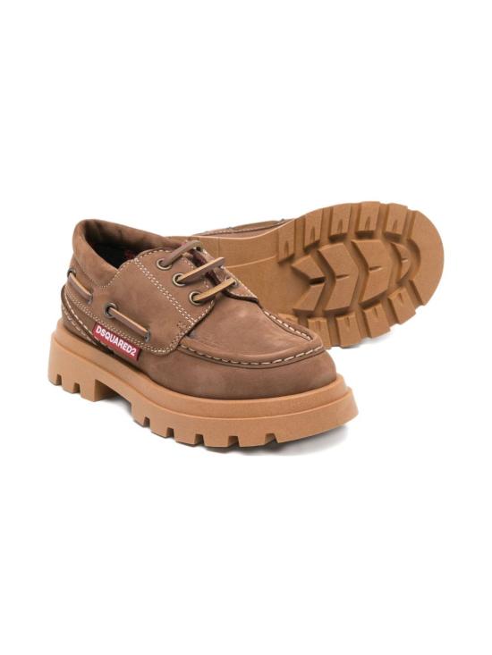 25FW [키즈] 디스퀘어드2 모카신 81524 81523 Brown - DSQUARED2
