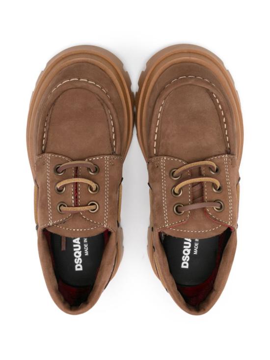 25FW [키즈] 디스퀘어드2 모카신 81524 81523 Brown - DSQUARED2