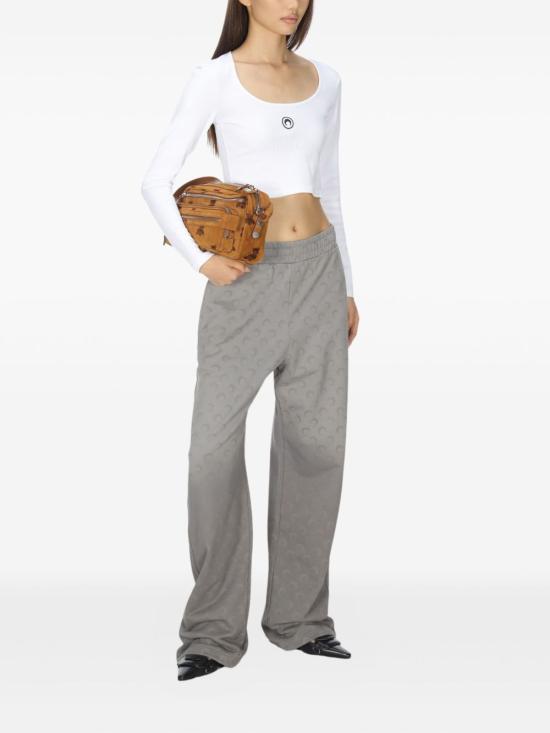 25FW 마린세르 긴팔 티셔츠 WTT033A CJER0011WH10 White - MARINE SERRE