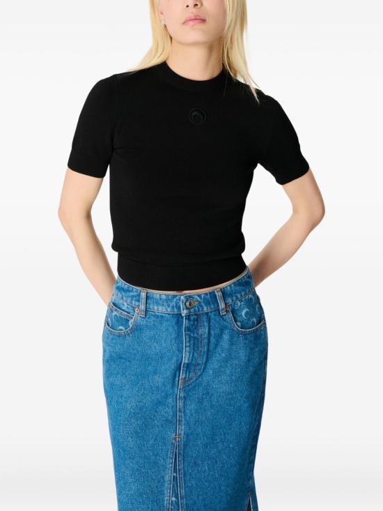 25FW 마린세르 숏 스커트 WSK126A CDEN0002BL05 Blue - MARINE SERRE