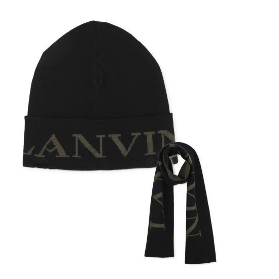 25FW [키즈] 랑방 모자 N30323 M46 Black