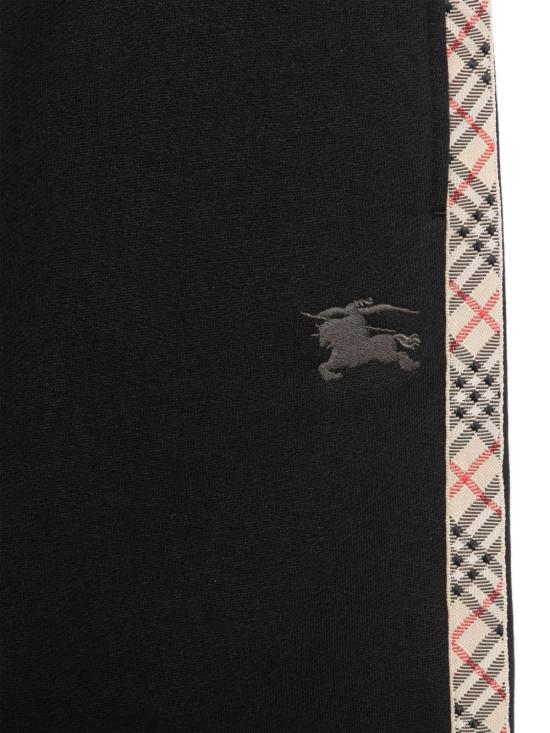 25FW [키즈] 버버리 스트레이트 팬츠 8108051 A1189 Black - BURBERRY