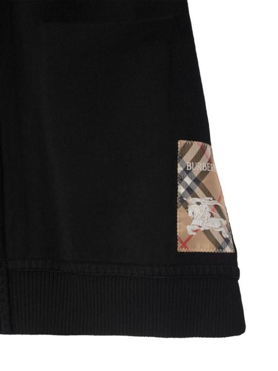 25FW [키즈] 버버리 케이프 8101865 A1189 Black - BURBERRY