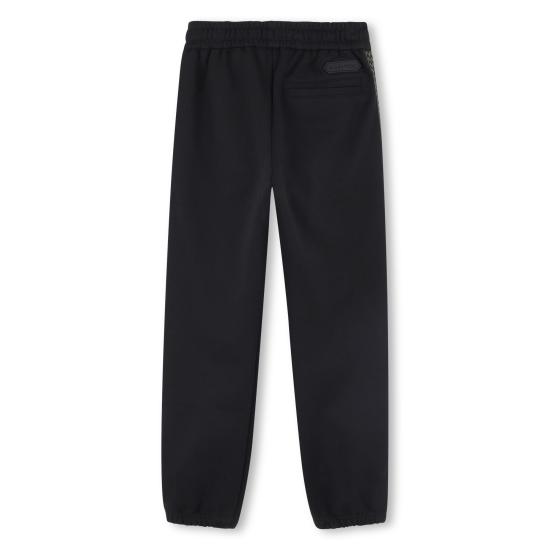 25FW [키즈] 랑방 스트레이트 팬츠 N30301 09B Black - LANVIN