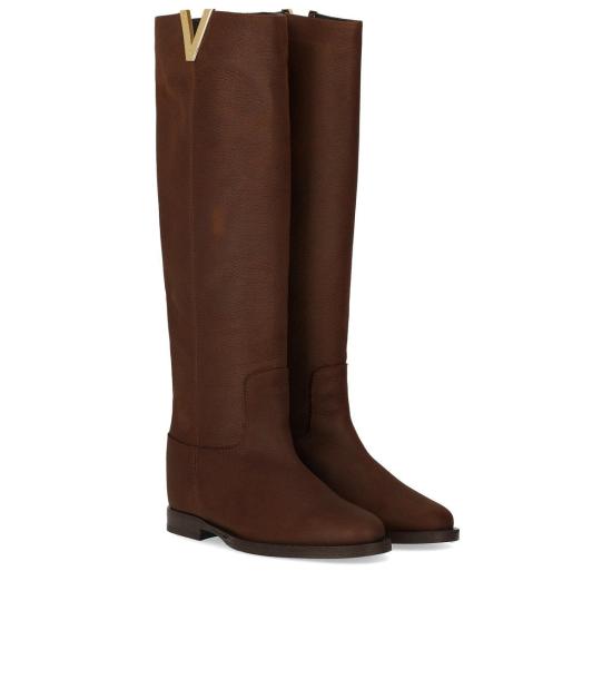 25FW 비아로마 부츠 2568 36 Brown - VIA ROMA
