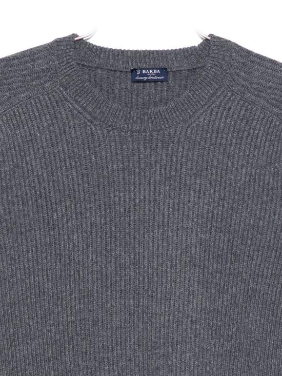 25FW 발바 스웨터 1558823529 072 Grey - BARBA