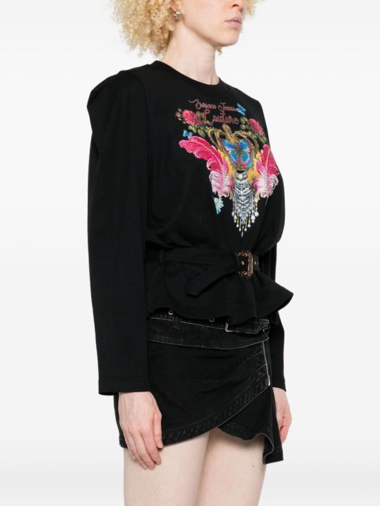 25FW 베르사체 스웨터 79HAHE03CJ01E 899 Black - VERSACE