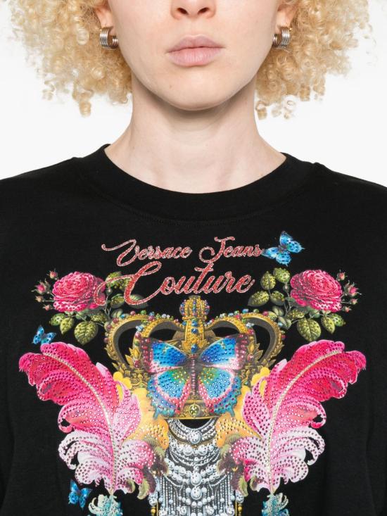 25FW 베르사체 스웨터 79HAHE03CJ01E 899 Black - VERSACE