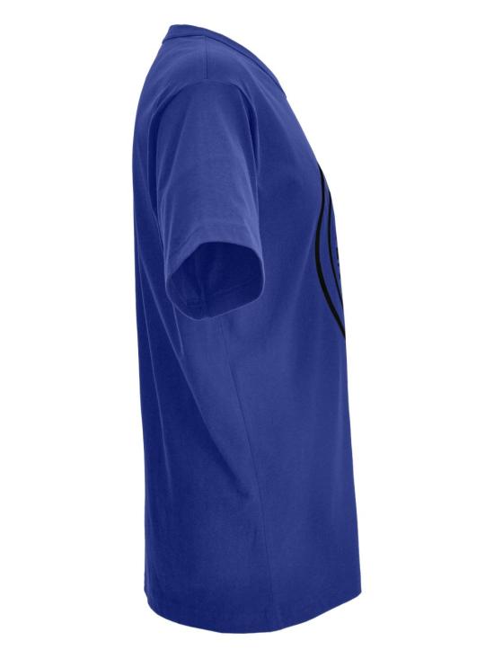 25FW 베르사체 반팔 티셔츠 79GAHE06CJ00E 289 Blue - VERSACE