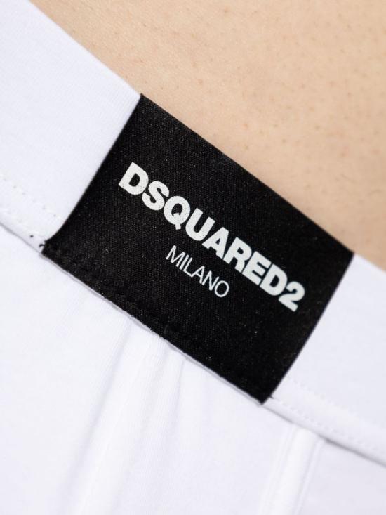 25FW 디스퀘어드2 라운지 웨어 D9LDG5720 100 White - DSQUARED2