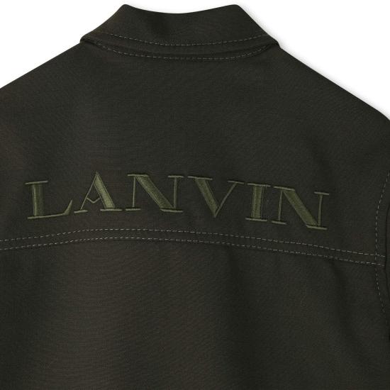 25FW [키즈] 랑방 셔츠 N30258 U60 Green - LANVIN