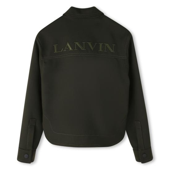 25FW [키즈] 랑방 셔츠 N30258 U60 Green - LANVIN
