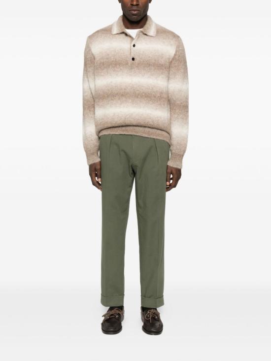 25FW 인코텍스 스트레이트 팬츠 1W0901 9461A720 Green - INCOTEX