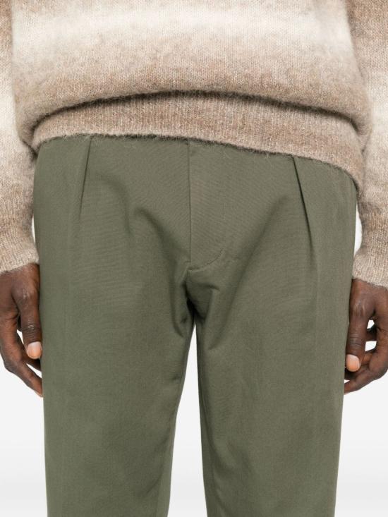 25FW 인코텍스 스트레이트 팬츠 1W0901 9461A720 Green - INCOTEX