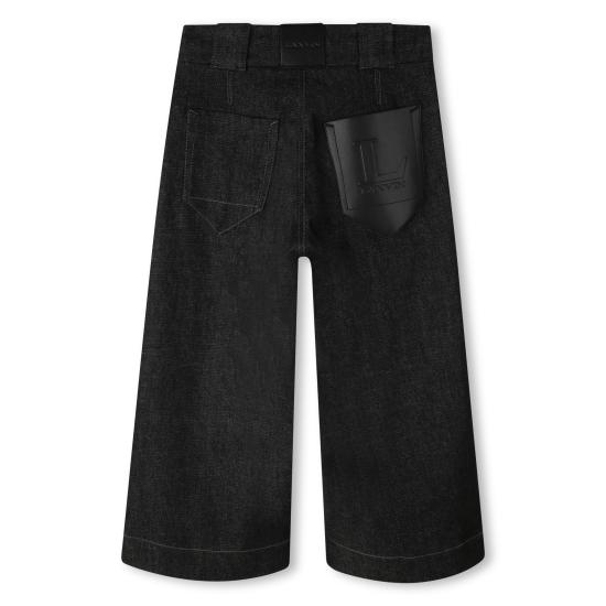 25FW [키즈] 랑방 진 N30325 Z11 Black - LANVIN