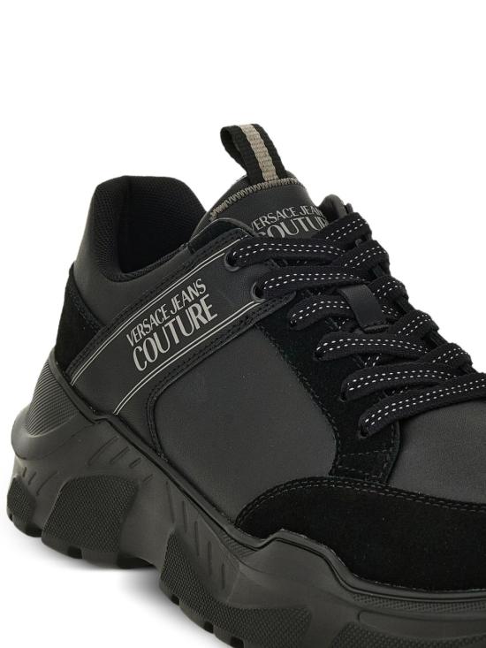 25FW 베르사체 스니커즈 79YA3SC2ZPB30 899 Black - VERSACE