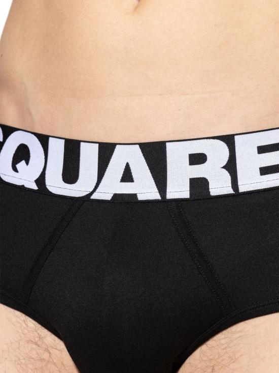 25FW 디스퀘어드2 라운지 웨어 D9LA05780 001 Black - DSQUARED2