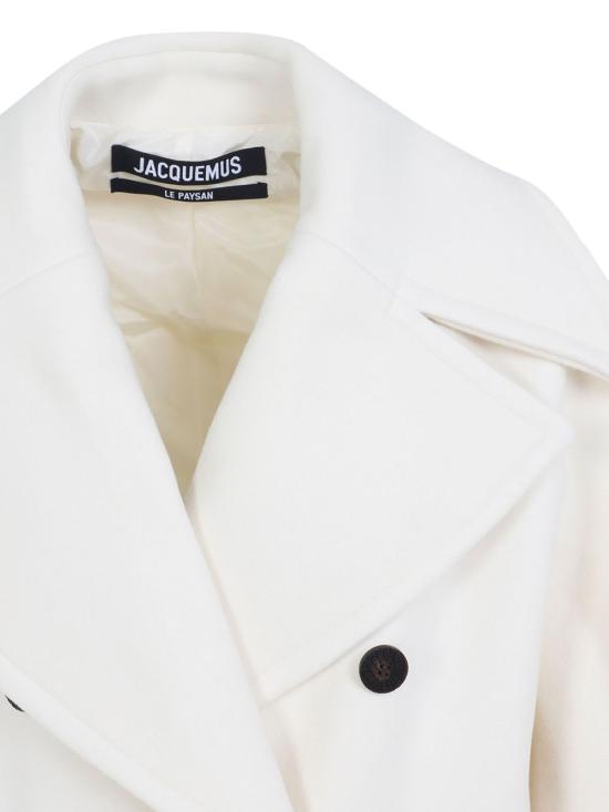 25FW 자크뮈스 코트 COW00103AW00429 110 White - JACQUEMUS