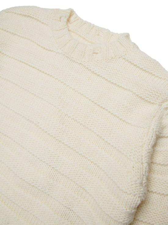 25FW [키즈] MM6 메종마르지엘라 니트/스웻셔츠 M60880MM06P M6101 Beige - MM6 MAISON MARGIELA