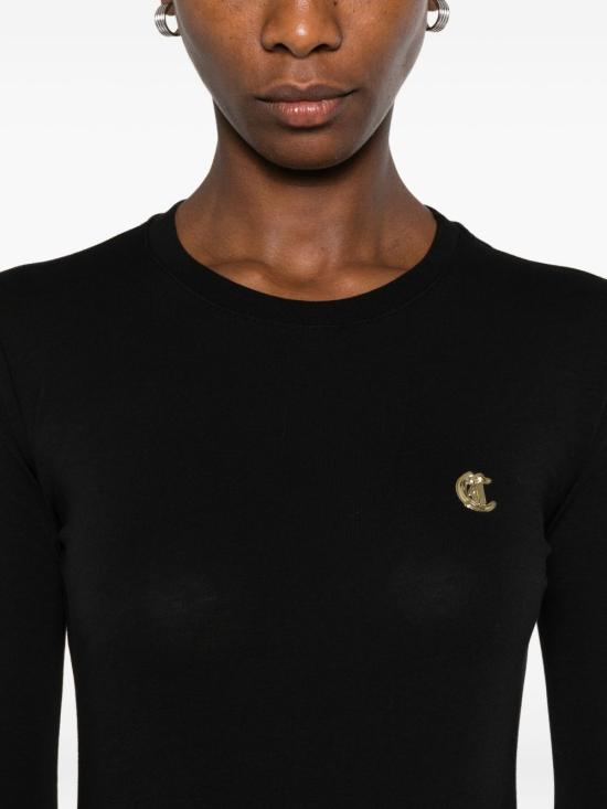 25FW 저스트까발리 미디 원피스 79PAOT06CJ502 899 Black - JUST CAVALLI