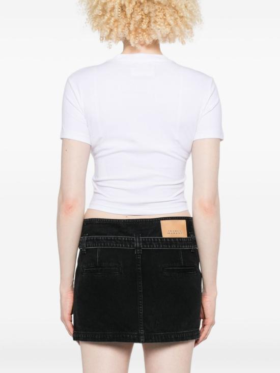 25FW 베르사체 반팔 티셔츠 79HAHE04CJ02E 003 White - VERSACE