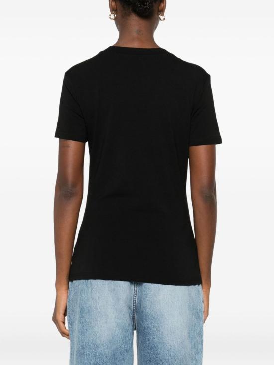 25FW 베르사체 반팔 티셔츠 79HAHB00CJB01 899 Black - VERSACE